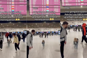 Toddler travel backpacking video