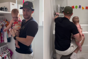 dad babysitting video