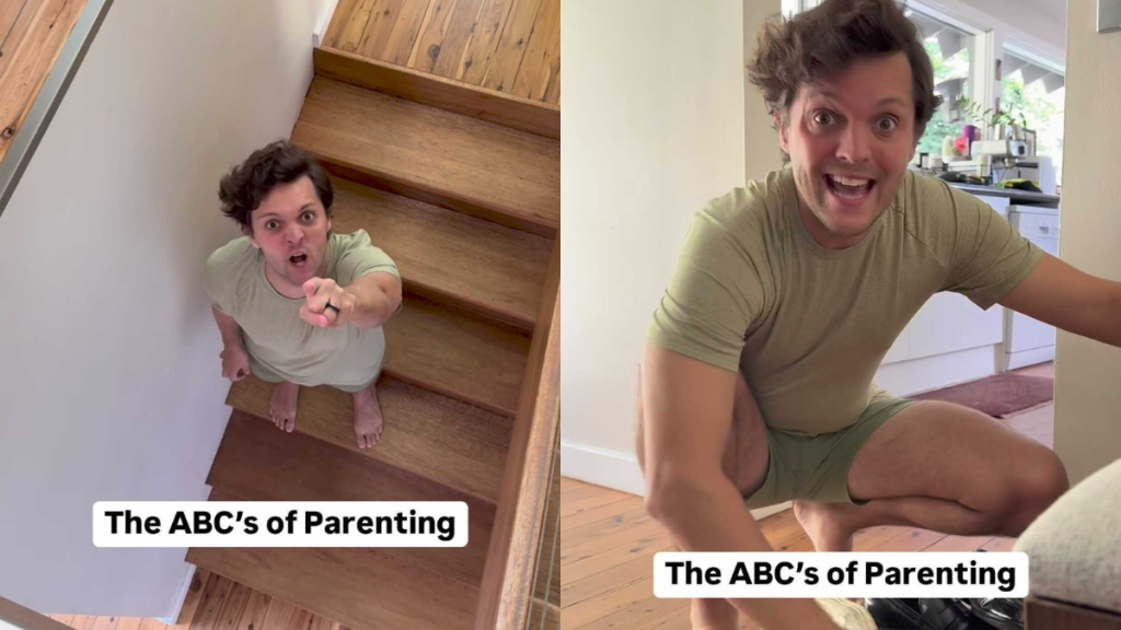 Funny dad parenting video