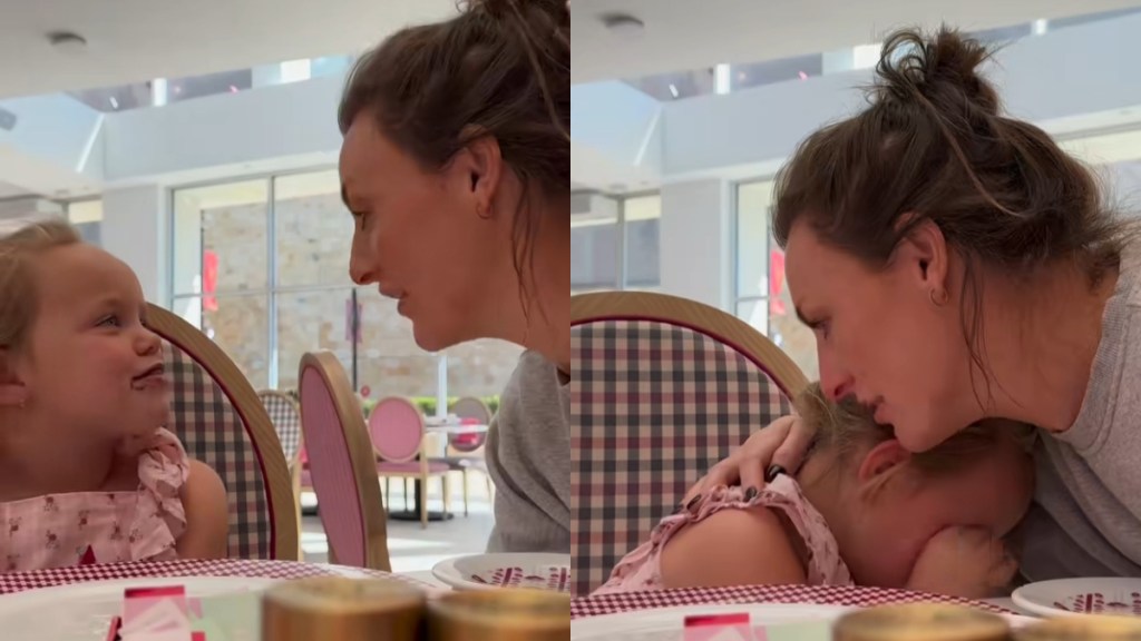 Daughter mom date video