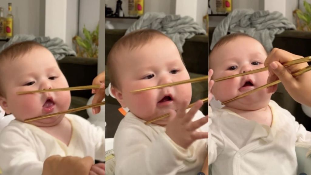 mom baby video