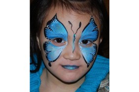 Butterfly face paint