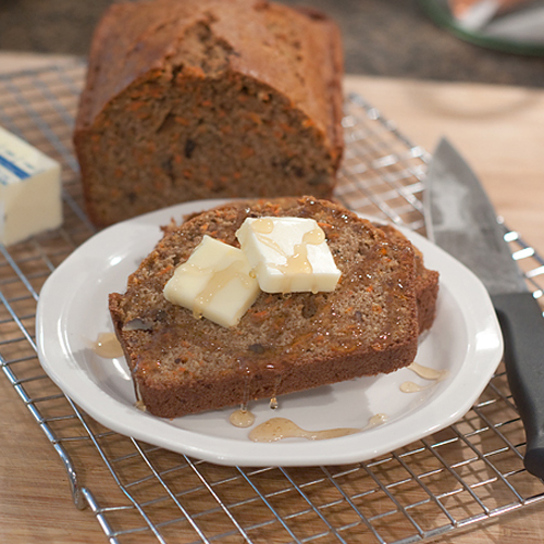 Carrot Pecan Quick Bread