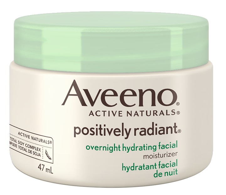 Aveeno Positively Radiant Overnight Hydrating Facial 