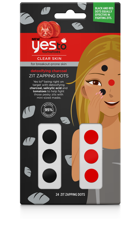 Yes to Tomatoes Detoxifying Charcoal Zit Zapping Dots 