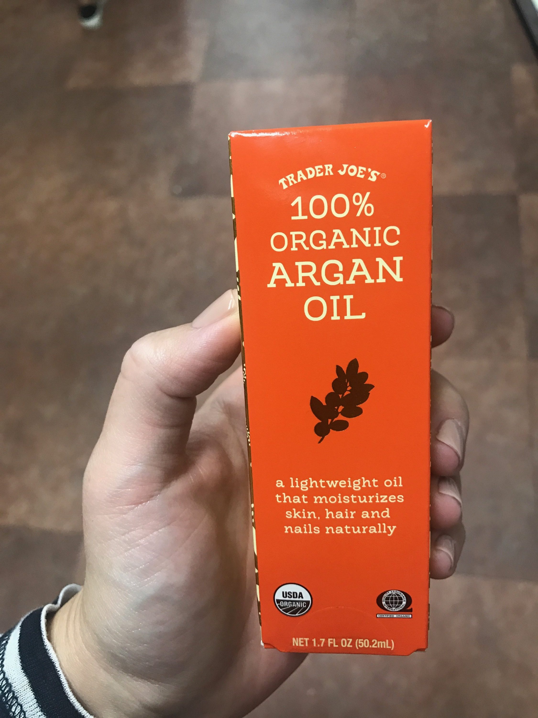Organic Argan Oil, $6.99