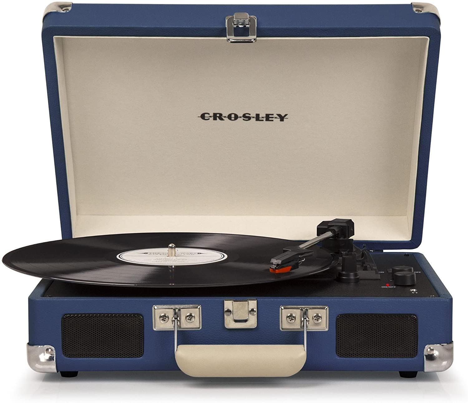 Crosley Vintage 3-Speed Bluetooth Suitcase Turntable