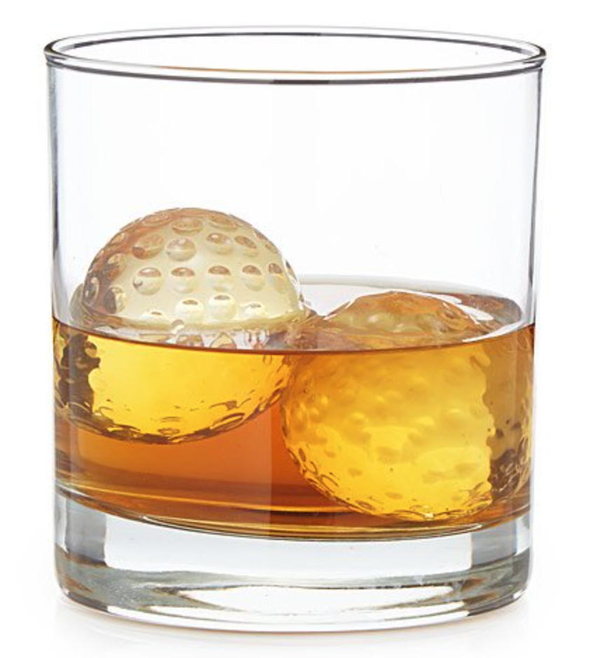 Golf Ball Whiskey Chillers