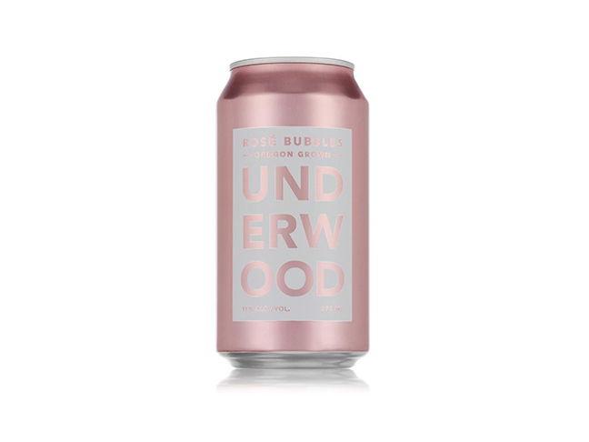 Underwood Rose Bubbles Canned Wine