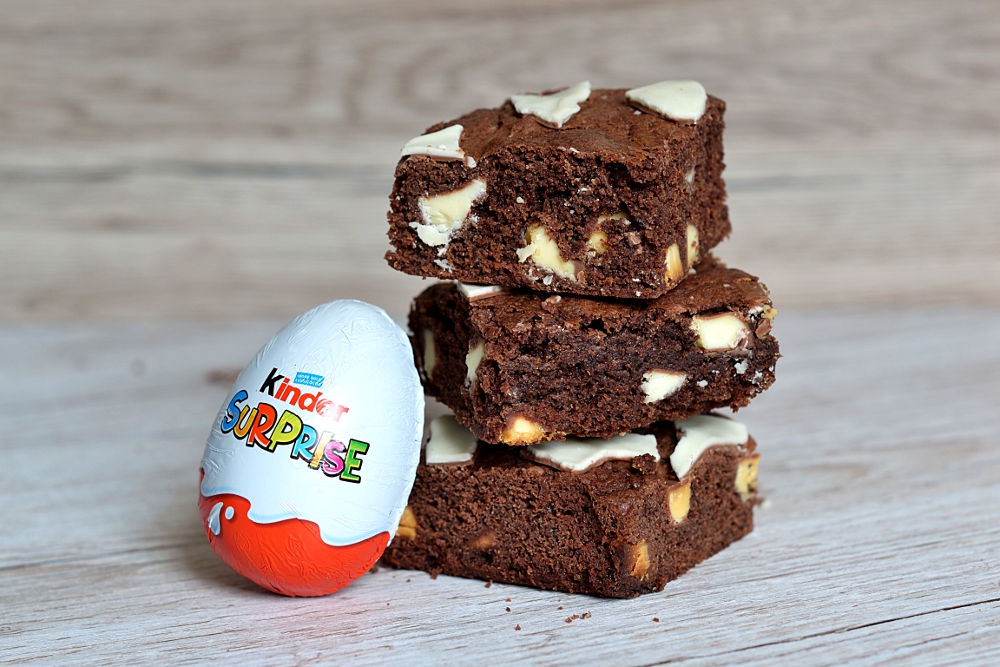 Kinder Egg Brownies