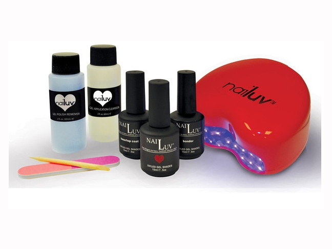 UV salon gel nail kit 