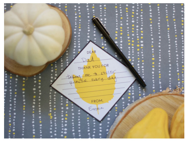 Printable Gratitude Cards