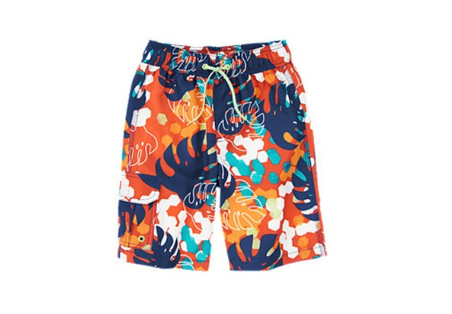 Tropical Leaves Board Shorts