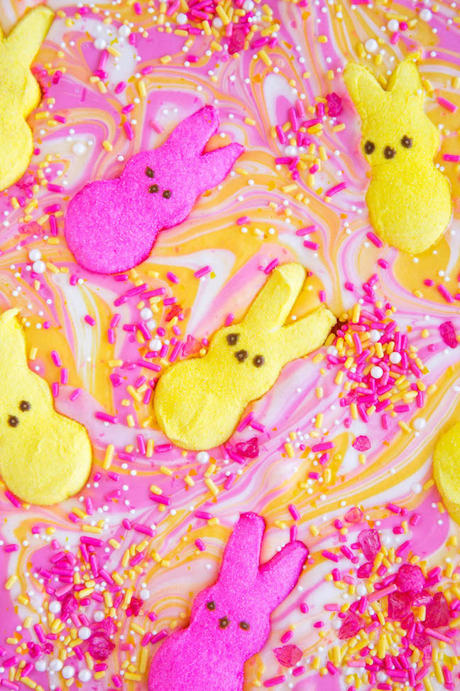 Peeps Easter Bark