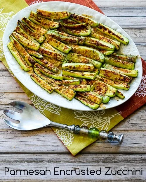 Parmesan Encrusted Zucchini