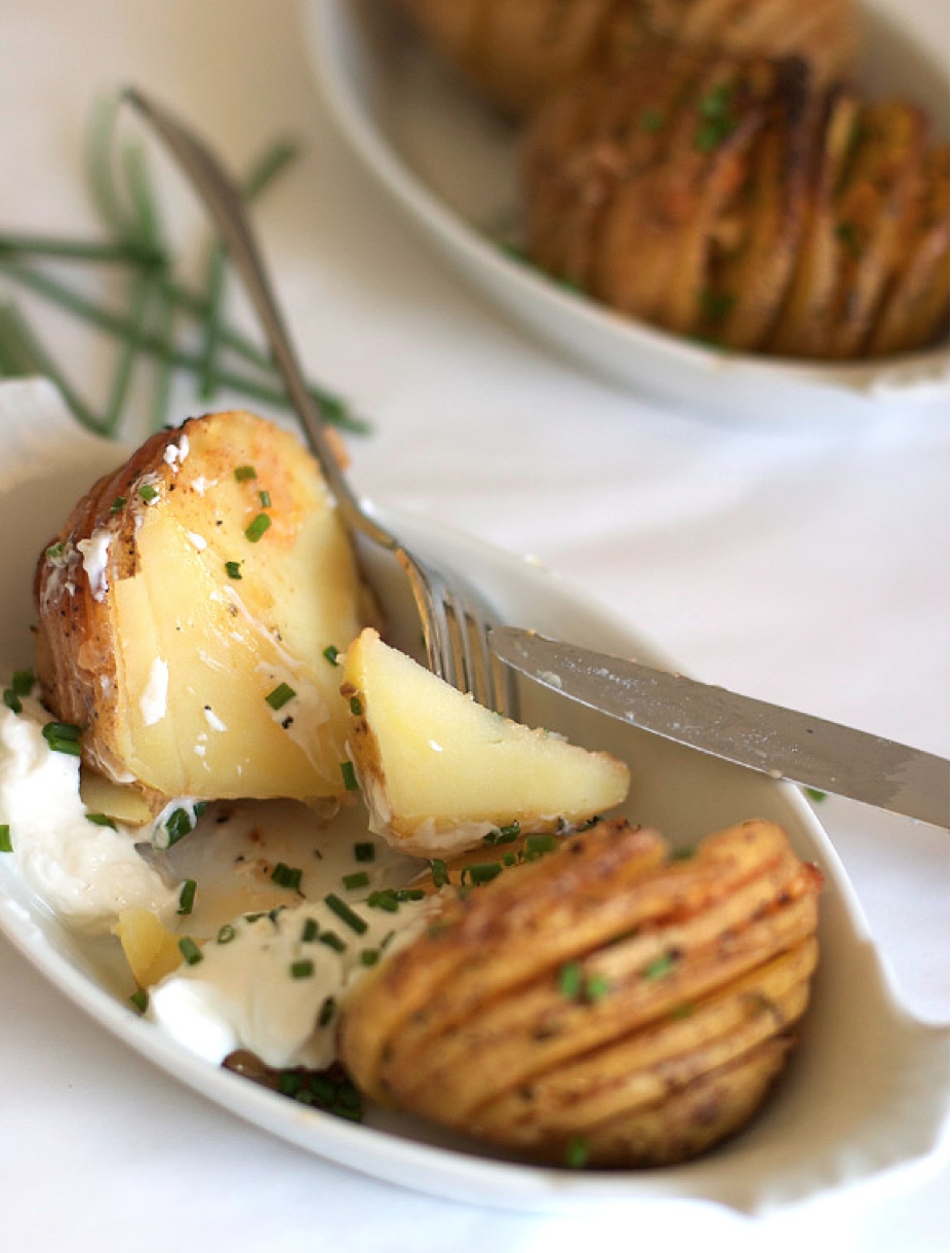 Hasselback Potatoes