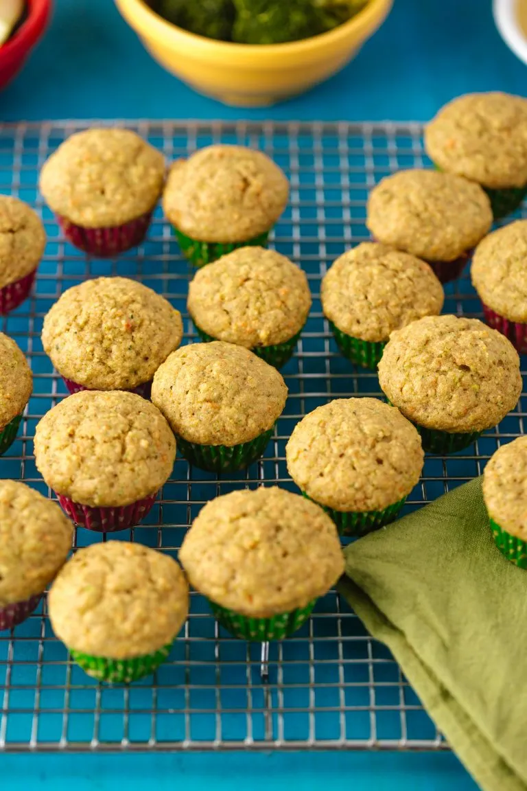 Fruit and Veggie-Packed Muffins