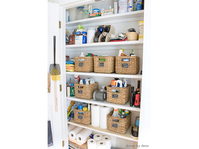 How to Organize Kitchen Cabinets - Clean and Scentsible