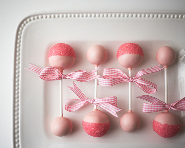 DIY Baby Rattle Gender Reveal Cake Pops