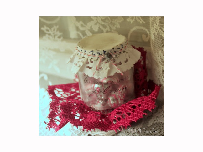 Valentine’s Day Candy Jar