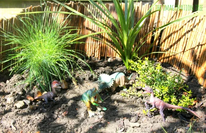 Dinosaur Fair Garden Idea