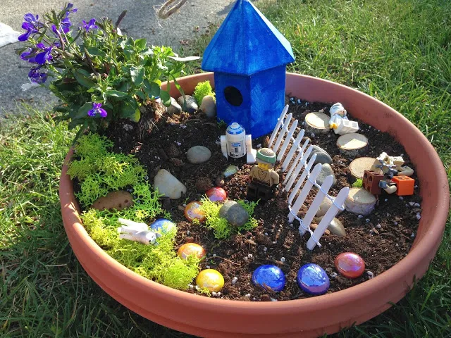 LEGO Fairy Garden Idea