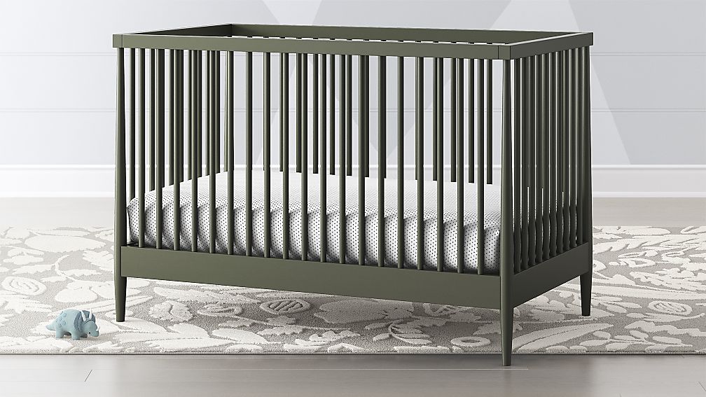 Hampshire Olive Green Crib