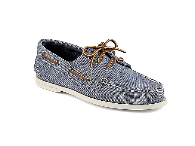 Authentic Original Fleck Canvas 3-Eye Boat Shoe