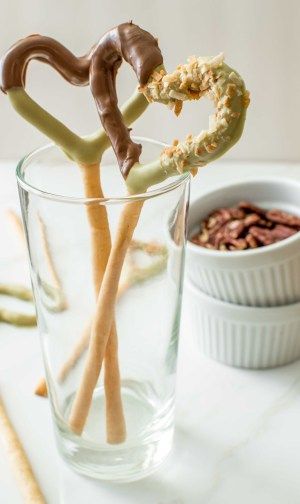 Homemade Heart Pocky Pops