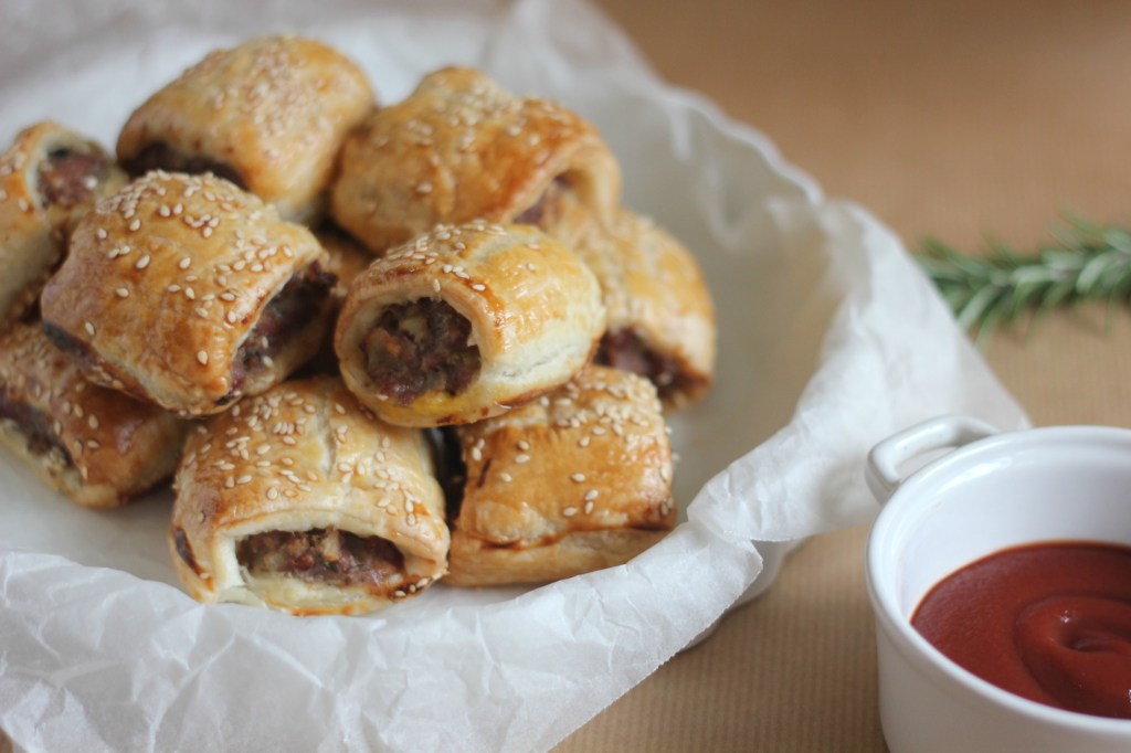 Lamb and Rosemary Sausage Rolls