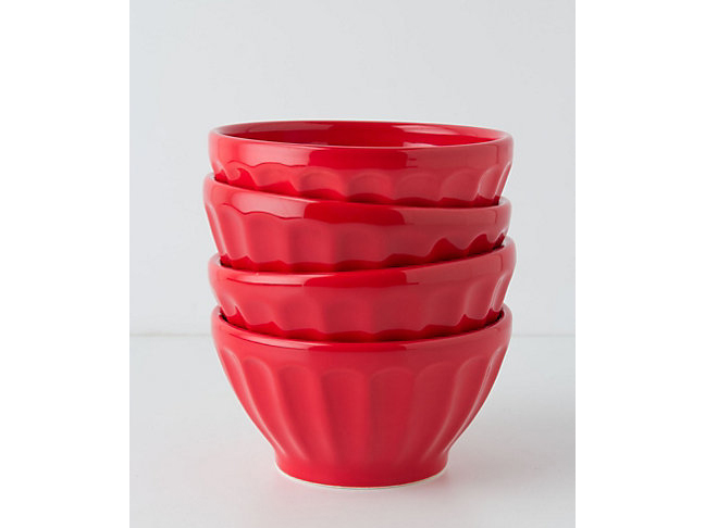 Red Latte Bowls