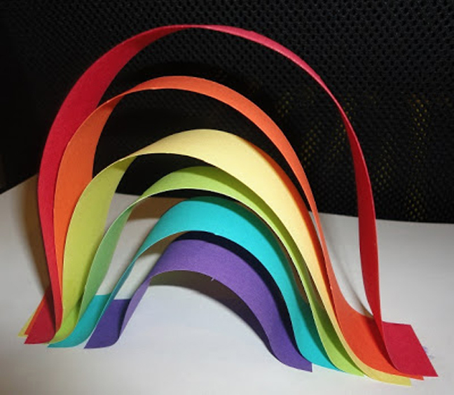 Paper Rainbow Arcs