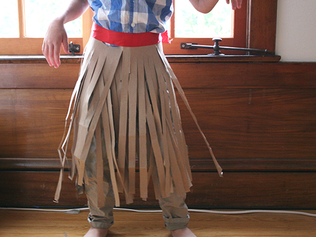 Hula Skirt Costume
