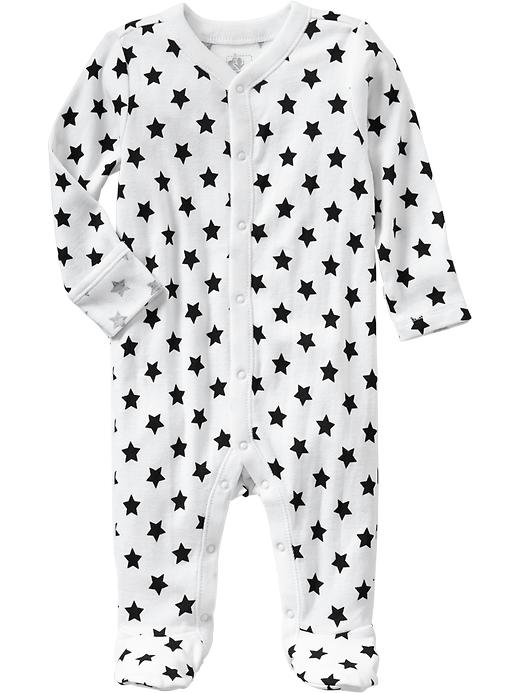 Old Navy Star Footed One-Piece