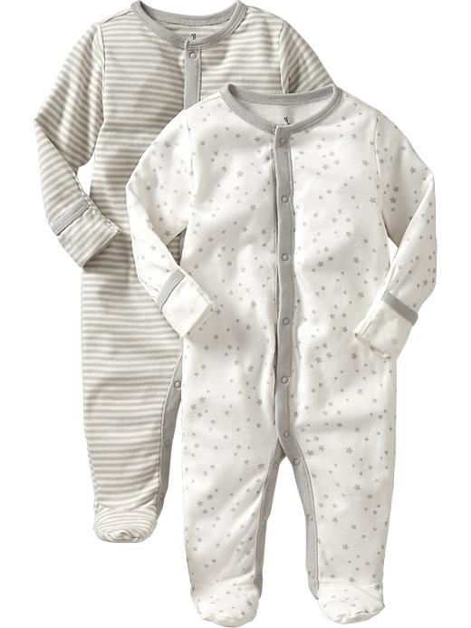 Old Navy Little Bundles 2-pack in Gray Stars