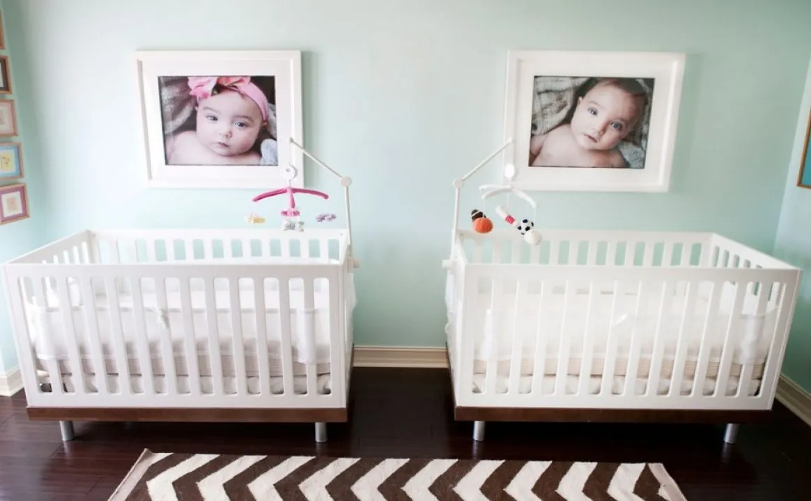 Picture Perfect Nursery for Twins