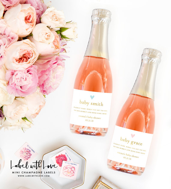 Mini Champagne Bottles