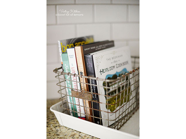 Cookbook Storage    