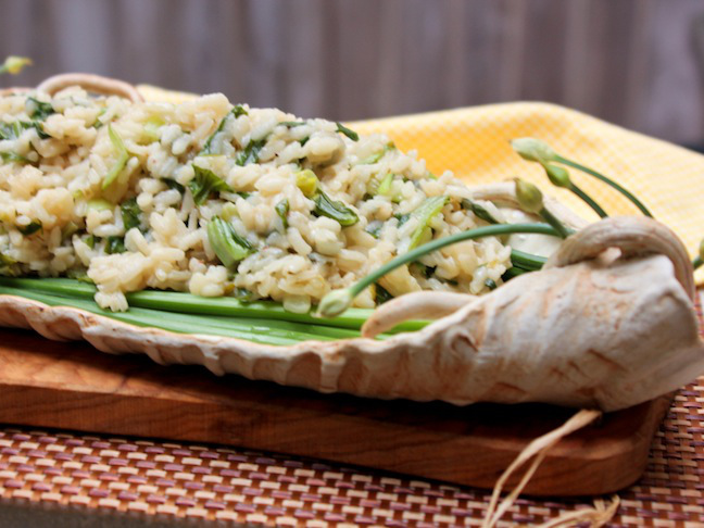 Bok Choy Risotto