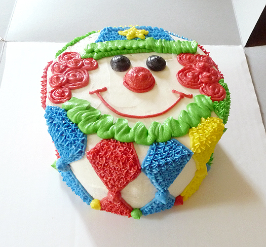 No Clownin' Around with This Cake