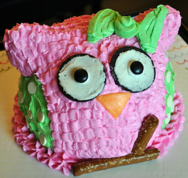 Sweet Owl Cake