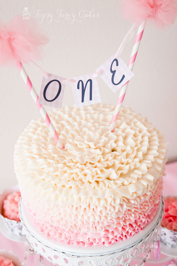 Ruffled Ombre