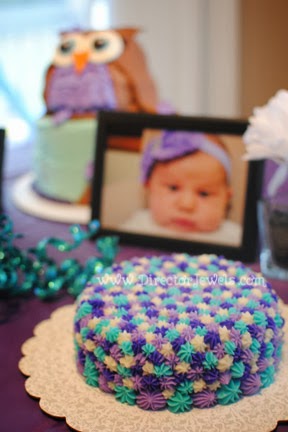 Purple and Turquoise