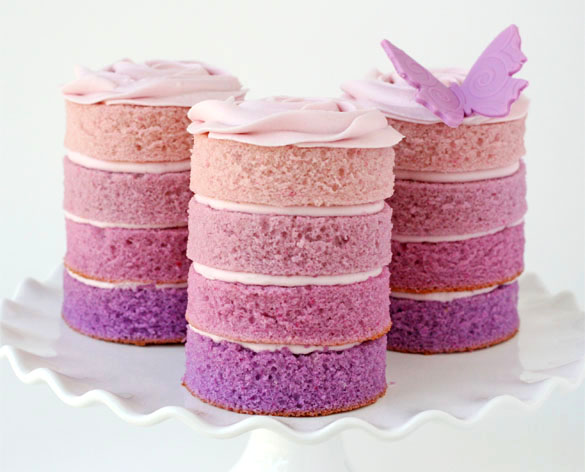 Purple Ombre Minis