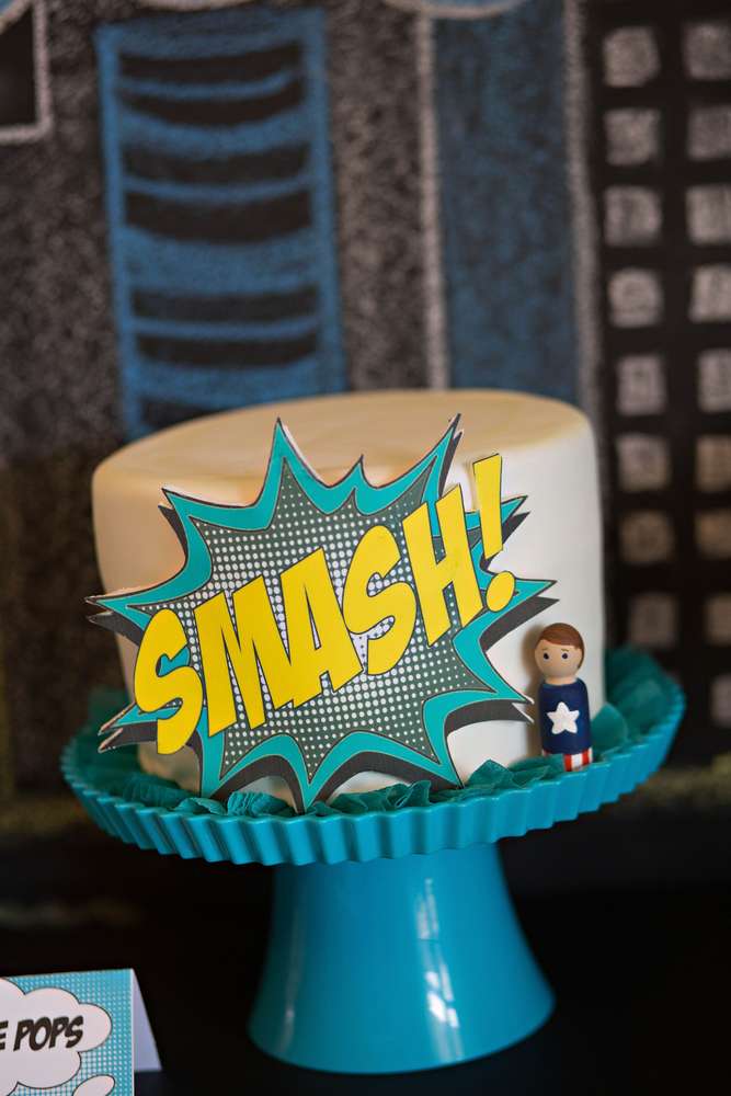 Super Hero Cake