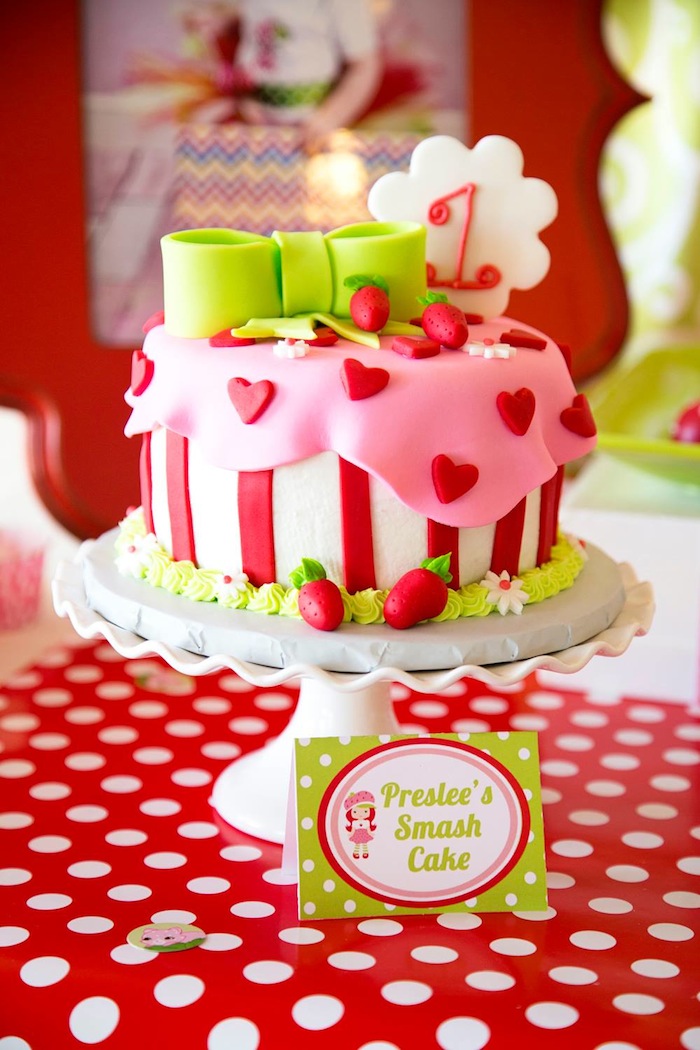 Strawberry Shortcake Cake