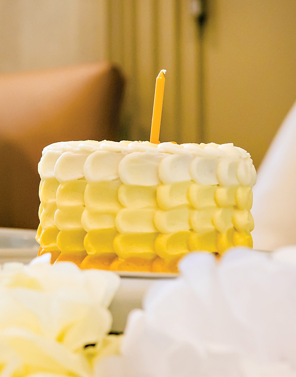 Yellow Ombre Petals