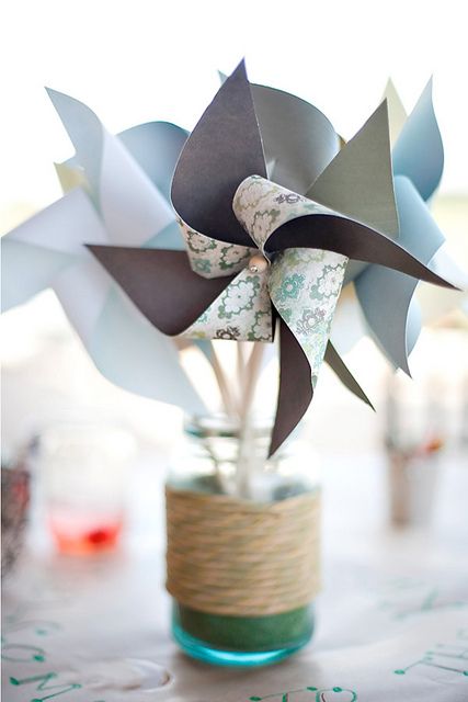 Pinwheels in a Vase
