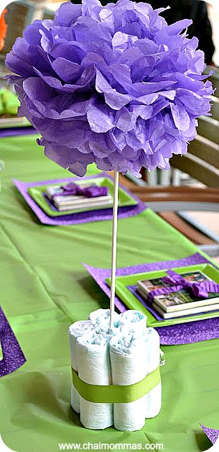 Diaper Vases