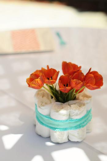 Diaper Vase